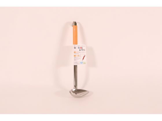 カンダ KD いろ色レードル 小 オレンジ 横口20cc 054605