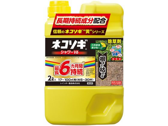 レインボー薬品 ネコソギシャワーV6 2L