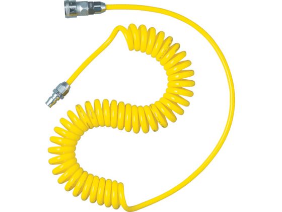 TRUSCO スパイラルホース カップリング付 使用範囲 2m SAH-803C TRUSCO スパイラルホース カップリング付 使用範囲 2m SAH-803C