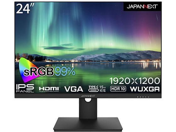 JAPANNEXT ディスプレイ 24型1920×1200 JN-IPS24WUXGAR-C JAPANNEXT ディスプレイ 24型1920×1200 JN-IPS24WUXGAR-C