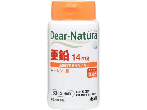 アサヒグループ食品 ディアナチュラ 亜鉛 60日 アサヒグループ食品 ディアナチュラ 亜鉛 60日