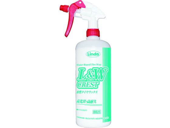 Linda L & Wクレスト 水性タイヤワックス 1L BB25 Linda L & Wクレスト 水性タイヤワックス 1L BB25