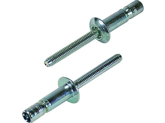 エビ 高強度ブラインドリベット Sボルト(丸頭) Φ4.8/板厚11.0mm (18本入) SNS48110MP エビ 高強度ブラインドリベット Sボルト(丸頭) Φ4.8/板厚11.0mm (18本入) SNS48110MP