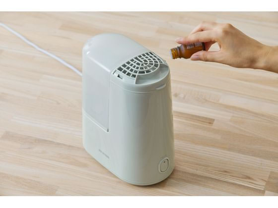 アイリスオーヤマ スチーム式加湿器 120ml フォググリーン AHM-H12B-G