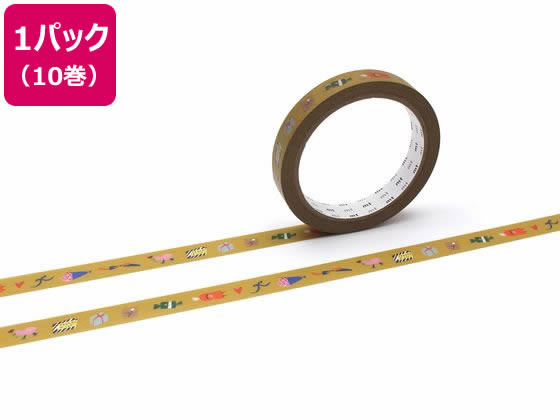 カモ井 mt large core ギフト 強粘着 10巻 MT10L081