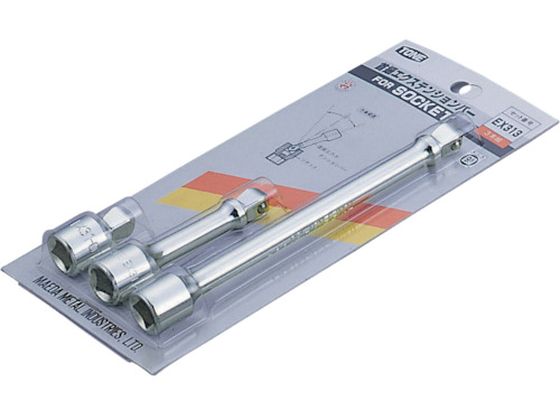 TONE 首振エクステンションバー 差込角9.5mm 3本セット EX313 TONE 首振エクステンションバー 差込角9.5mm 3本セット EX313
