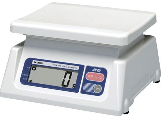 A & D デジタルはかり(検定付・3区) SK2000I-A3
