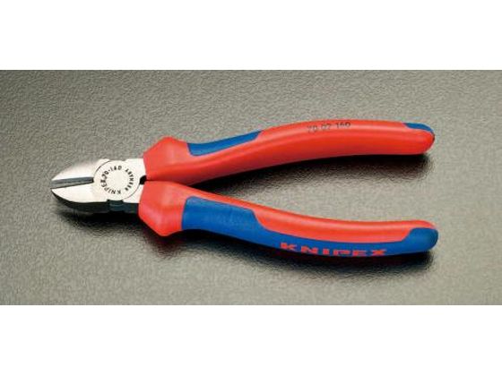 エスコ 電工ニッパー グリップ付 160mm EA536KA-160