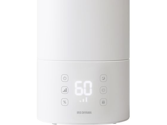 アイリスオーヤマ 上給水ハイブリッド加湿器 550ml ホワイト AHM-HU55A