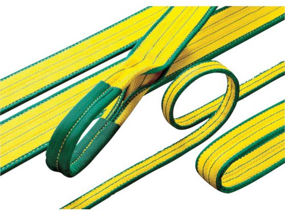 ●型番：A-1 35X3.0●最大使用荷重（t）：1．6 ●全長（m）：3．0 ●ベルト寸法（mm）幅×厚さ：35×8．5●JISB88184等級 ●最大使用荷重が、3等級比で25％アップ ●両端アイ