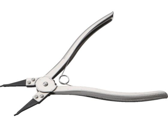 スーパー スナップリングプライヤー(爪固定型)穴用直爪 使用範囲(止め輪の呼び径)40〜100 CH-4A スーパー スナップリングプライヤー(爪固定型)穴用直爪 使用範囲(止め輪の呼び径)40〜100 CH-4A