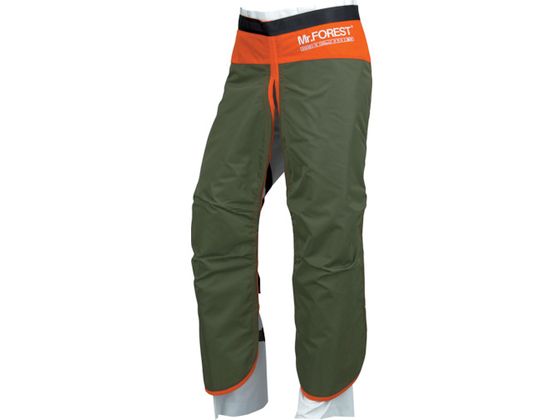 マックス Mr. FOREST 防護チャップス オリーブ Mサイズ MT536-OL-M マックス Mr. FOREST 防護チャップス オリーブ Mサイズ MT536-OL-M