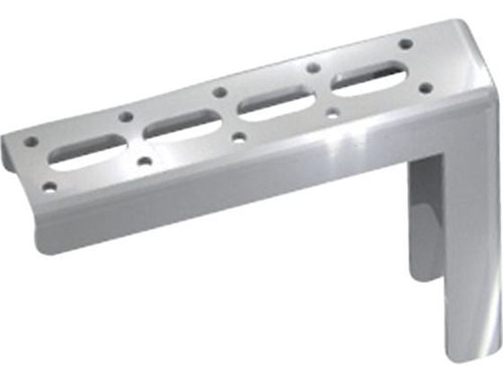 ●型番：TKC4-UB150-S●長辺（mm）：150 ●幅（mm）：40×20 ●厚さ（mm）：3 ●短辺（mm）：120 ●材質：ステンレス●長穴：10×25mm ●丸穴：4．5mm●ステンレス（