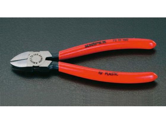 エスコ ニッパー プラスティック用 160mm EA536KP-12