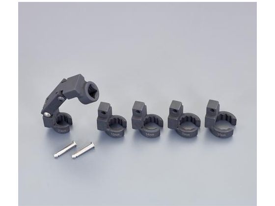 エスコ フューエルラインソケットセット 3/8"DR 5個組 EA514BY-30 エスコ フューエルラインソケットセット 3/8"DR 5個組 EA514BY-30