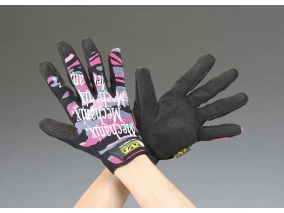 エスコ 手袋 メカニック 合成革 M／女性用 EA353BT-91