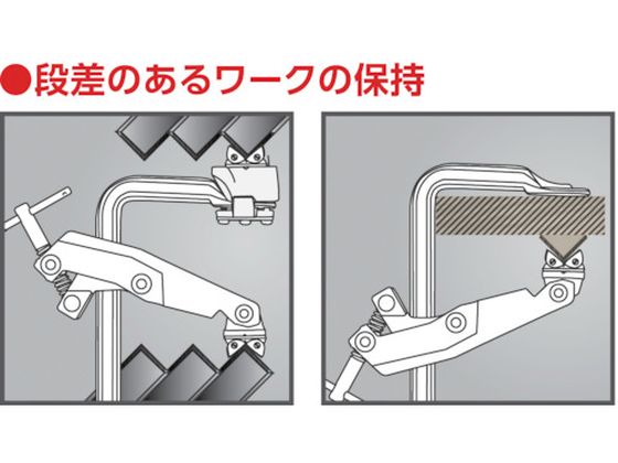 TRUSCO カンチレバー型クランプ 開き600mm CTL-60 4901142が TRUSCO カンチレバー型クランプ 開き600mm CTL-60 4901142が