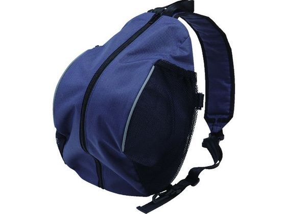 TRUSCO ヘルメットも入るボディバッグ ネイビー THHB-NV TRUSCO ヘルメットも入るボディバッグ ネイビー THHB-NV