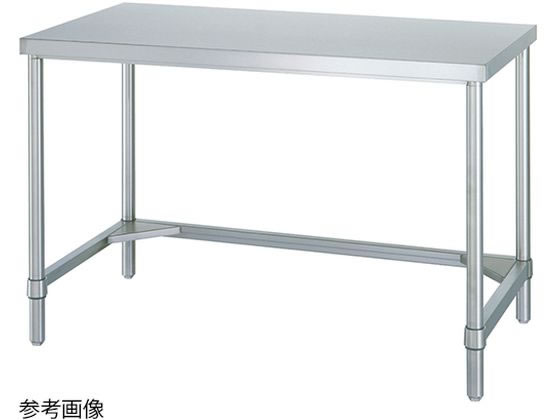 アズワン 静音ステンレス作業台 幅900×奥行450×高さ800mm WT-9045SI 1-1636-35