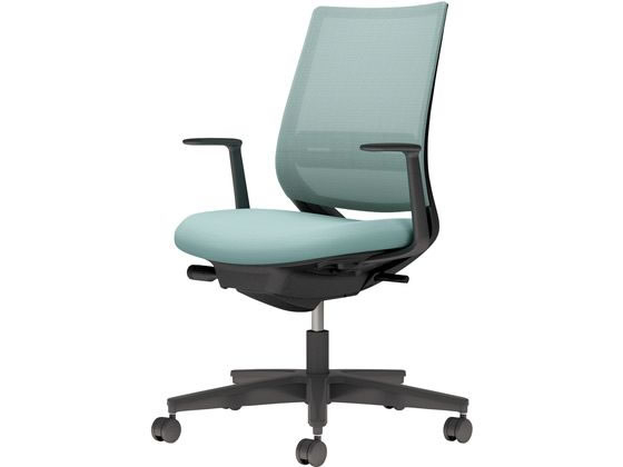 コクヨ チェア ミトラ2 L型肘 ランバー付 アッシュターコイズ ポリウレタン巻 コクヨ チェア ミトラ2 L型肘 ランバー付 アッシュターコイズ ポリウレタン巻