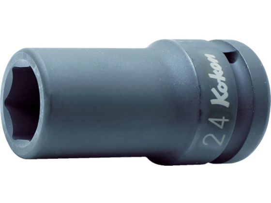コーケン 薄肉インパクトセミディープソケット 対辺38 差込角19.0全長80 16301X-38 コーケン 薄肉インパクトセミディープソケット 対辺38 差込角19.0全長80 16301X-38