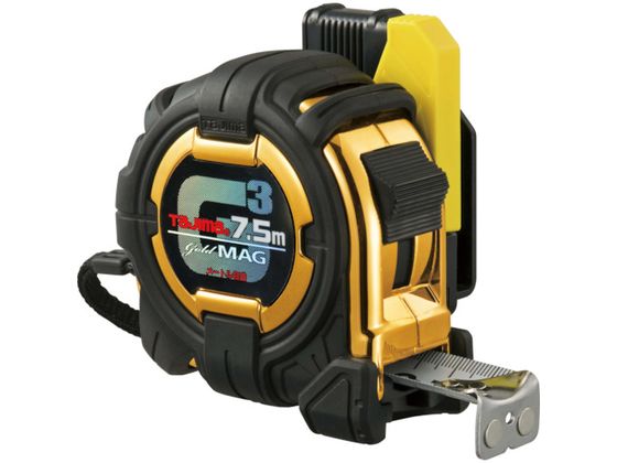 タジマ セフコンベG3ゴールドロックマグ爪25 7.5m メートル目盛 SFG3GLM25-75BL タジマ セフコンベG3ゴールドロックマグ爪25 7.5m メートル目盛 SFG3GLM25-75BL