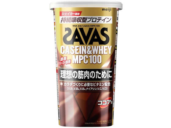 明治 ザバス カゼイン&ホエイ MPC100 ココア味 210g 明治 ザバス カゼイン&ホエイ MPC100 ココア味 210g