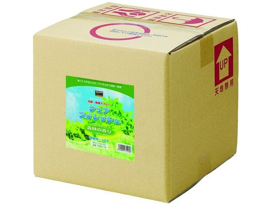 TRUSCO 除菌・消臭剤シュアフォレッシュ パックインボックス10L TDDE-10 TRUSCO 除菌・消臭剤シュアフォレッシュ パックインボックス10L TDDE-10