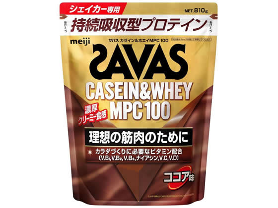 明治 ザバス カゼイン&ホエイ MPC100 ココア味 810g 明治 ザバス カゼイン&ホエイ MPC100 ココア味 810g