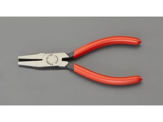 エスコ フラットノーズプライヤー 140mm EA537LH-140