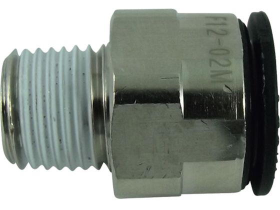 チヨダ ファイブメイルコネクタ 12mm・R1/4 F12-02M チヨダ ファイブメイルコネクタ 12mm・R1/4 F12-02M