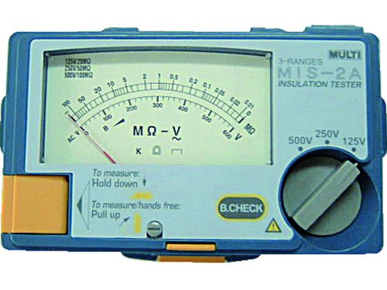 マルチ アナログ絶縁抵抗計 MIS-2A