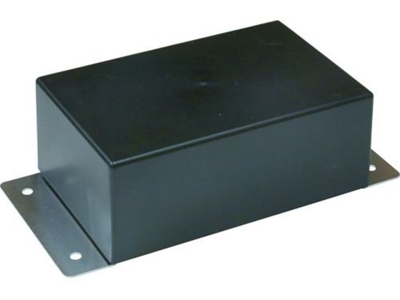 テイシン プラスチックケース ブラック 85×135×40 TB-8-B
