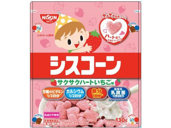 日清シスコ シスコーン サクサクハート いちご味 日清シスコ シスコーン サクサクハート いちご味