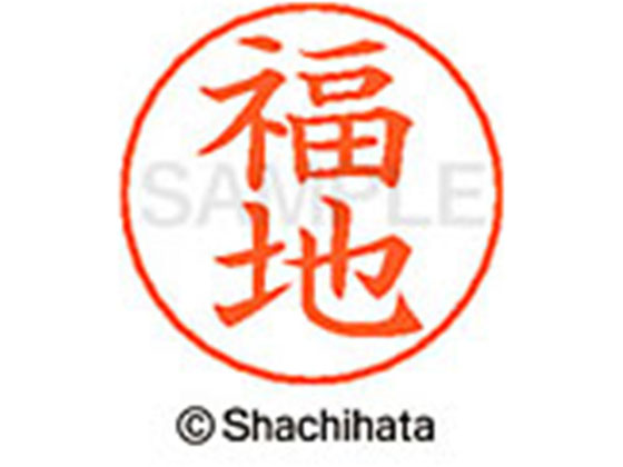 シヤチハタ ネームペン用ネーム シルバー 既製 福地 X-GPS-1734 シヤチハタ ネームペン用ネーム シルバー 既製 福地 X-GPS-1734