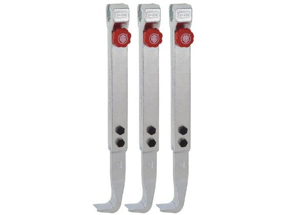 エスコ 400mm EA500BH-250用 アーム 3本組 EA500BH-8 エスコ 400mm EA500BH-250用 アーム 3本組 EA500BH-8