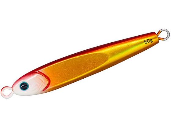 ダイワ TGベイトスーパーライトジギング80g アデルフラッシュ赤金GH