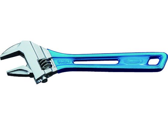 エビ ハイブリッドモンキーレンチ スケルトン ブルー 150mm UM24B エビ ハイブリッドモンキーレンチ スケルトン ブルー 150mm UM24B