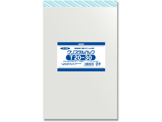 ヘイコー クリスタルパック 200×300+40mm 100枚×10袋 T20-30