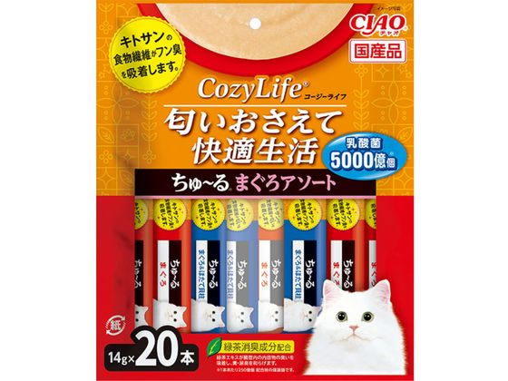 いなばペットフード チャオCozyライフちゅーる鮪14g×20本 いなばペットフード チャオCozyライフちゅーる鮪14g×20本