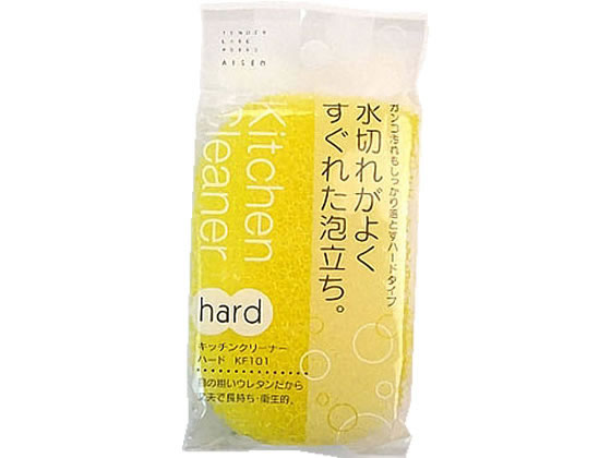 アイセン カラーキッチン キッチンクリーナー ハード イエロー KF101