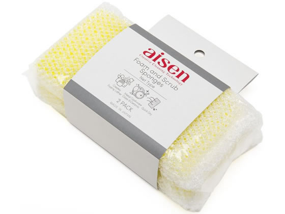 アイセン 泡たつ スポンジ ネット KS303