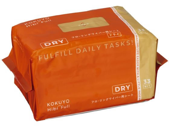 コクヨ フローリングワイパー用シート ドライ 33枚 KHF-CFS101 コクヨ フローリングワイパー用シート ドライ 33枚 KHF-CFS101