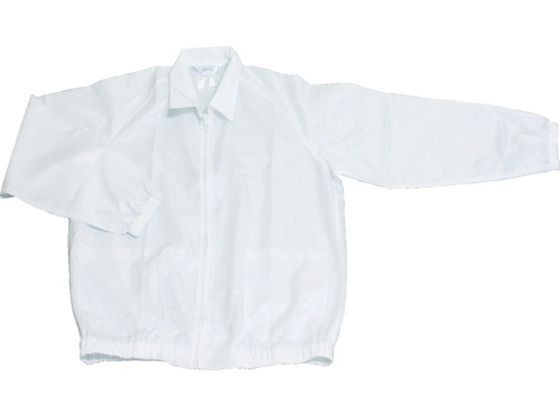 ブラストン ジャケット(衿付)-白-M BSC-41001-W-M