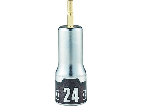 KTC インパクトドライバ用ソケットビット24mm BZP63-24 KTC インパクトドライバ用ソケットビット24mm BZP63-24