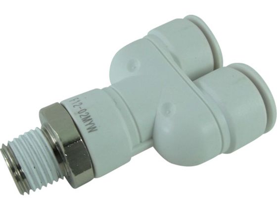 チヨダ ファイブメイルブランチワイ W(白)12mm・R1/4 F12-02MYW チヨダ ファイブメイルブランチワイ W(白)12mm・R1/4 F12-02MYW