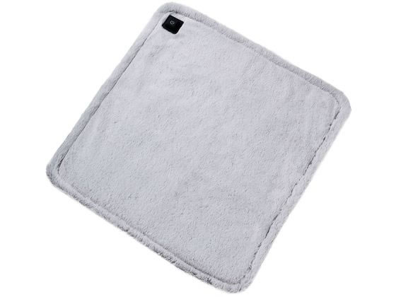 朝日電器 USBホットマット シルバー UHM-KDR01SL