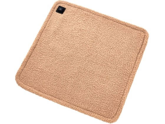 朝日電器 USBホットマット ベージュ UHM-KDR01BE