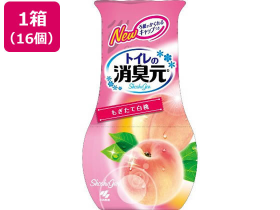 小林製薬 トイレの消臭元 もぎたて白桃 16個