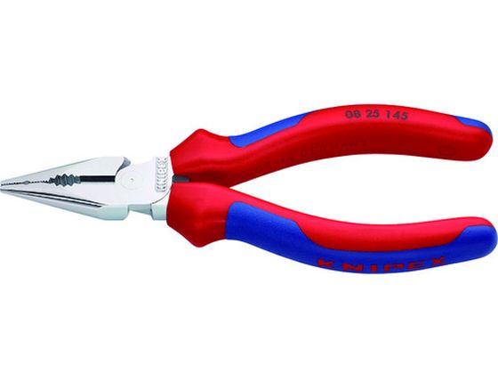 KNIPEX ニードルノーズペンチ 145mm コンフォートハンドル 0825-145 KNIPEX ニードルノーズペンチ 145mm コンフォートハンドル 0825-145
